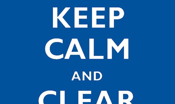 Keep Calm, clear cache